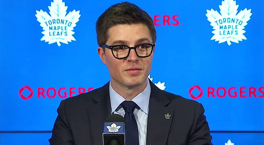 Toronto Maple Leafs GM Kyle Dubas