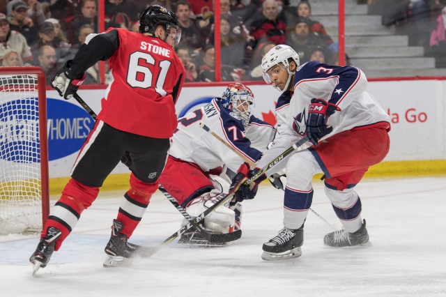 Mark Stone and Sergei Bobrovsky