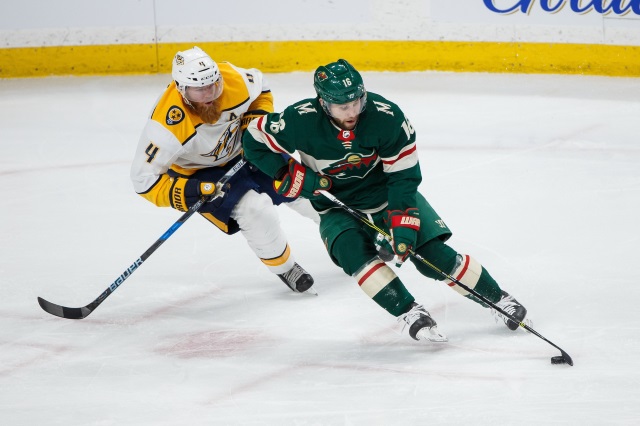 Jason Zucker and Ryan Ellis