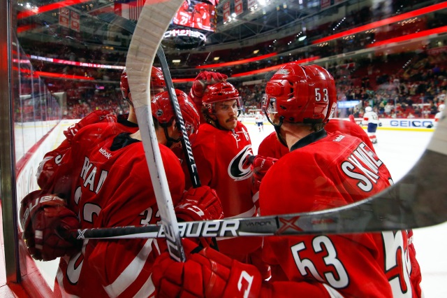 Jeff Skinner and Justin Faulk are two the top NHL trade candidates that could still be moved this offseason.