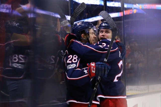 The Columbus Blue Jackets have signed forward Oliver Bjorkstrand to a five-year contract extension worth $27 million, a $5.4 million AAV.