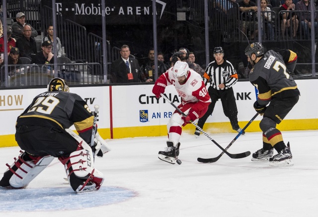 Henrik Zetterberg won't be ready for the start of the Red Wings season. Jason Garrison gets a PTO from the Edmonton Oilers.