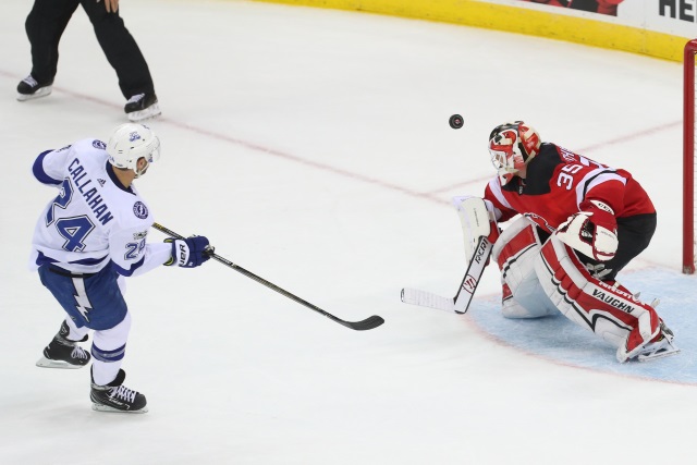 Cory Schneider dealt with his hip injury for over a year. Ryan Callahan returns to the ice for first time since shoulder surgery.