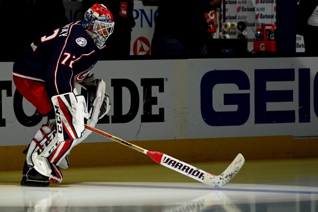 The Columbus Blue Jackets enter the season with Sergei Bobrovsky and Artemi Panarin entering the last years of their contracts.