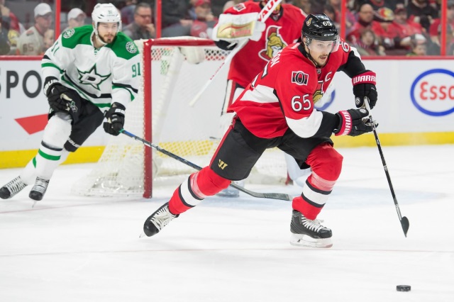 The Dallas Stars remain interested in Ottawa Senators defenseman Erik Karlsson, but they won't include Miro Heiskanen.