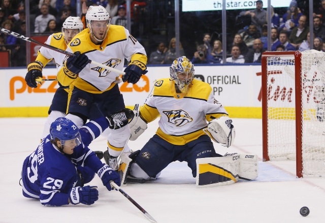 Pekka Rinne and William Nylander