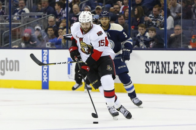 The Ottawa Senators put Zack Smith on waivers. Seth Jones has a lower-body injury.