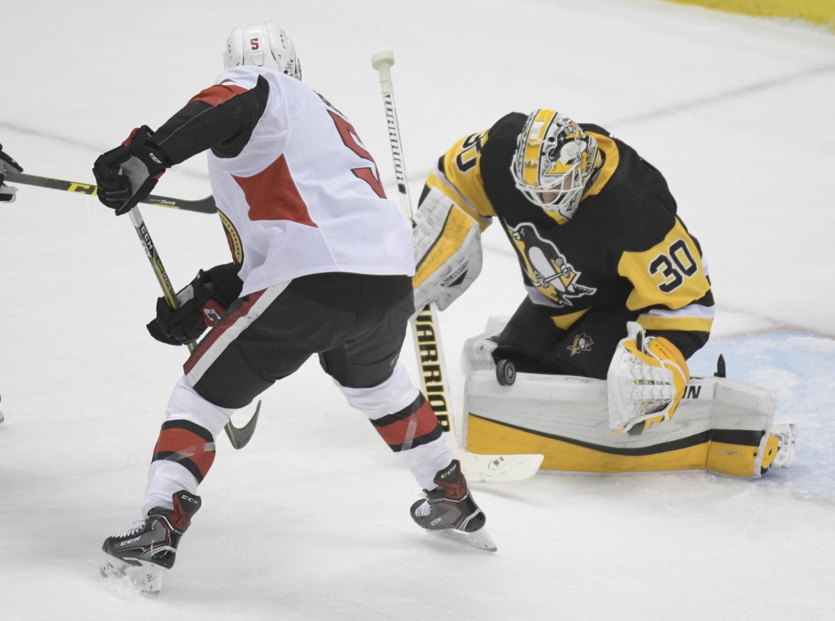 Matt Murray could play tonight. Cody Ceci one of three Senators put on the IR.