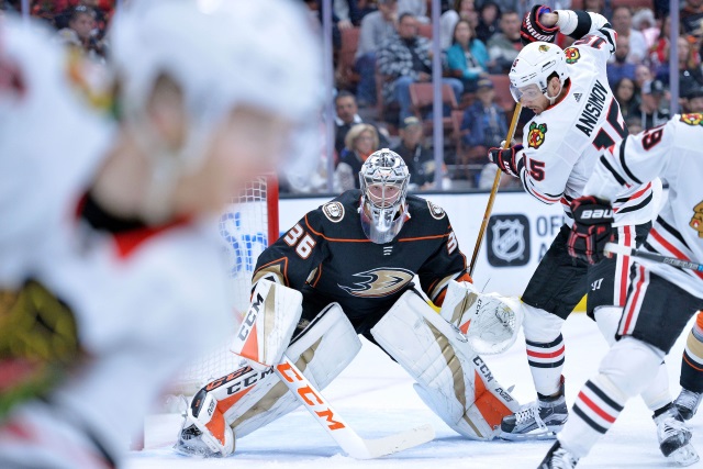 The Anaheim Ducks are struggling at even strength. Chicago Blackhawks defenseman Henri Jokiharju opening eyes with his play so far.