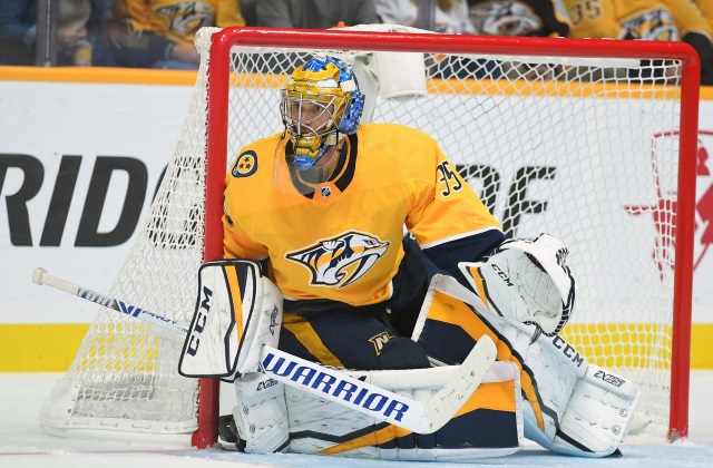 The Nashville Predators and Pekka Rinne have held preliminary talks.