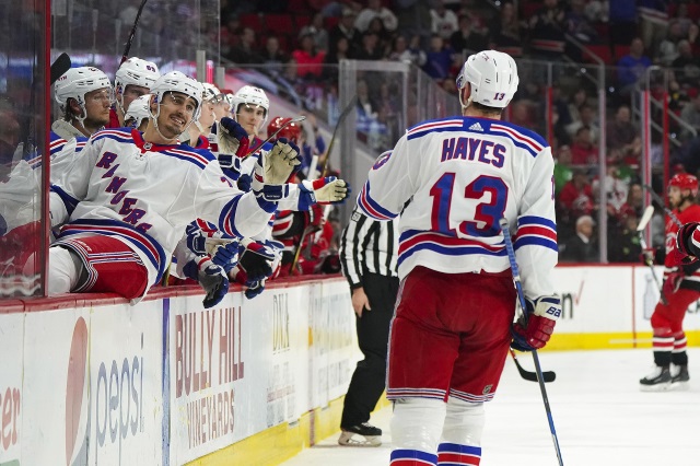 Teams are interested trading for NY Rangers forward Kevin Hayes now.