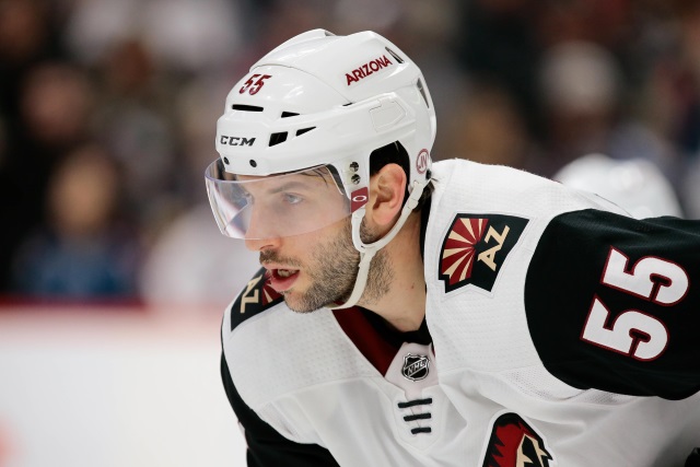 Arizona Coyotes defenseman Jason Demers done for the season