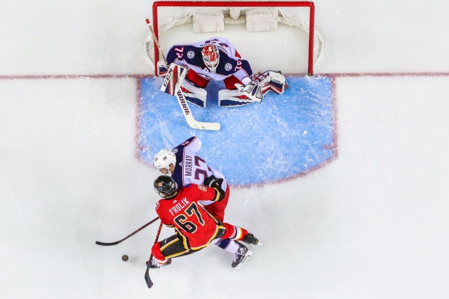 Sergei Bobrovsky could be one option for the Calgary Flames, but he may not be interested in going there.