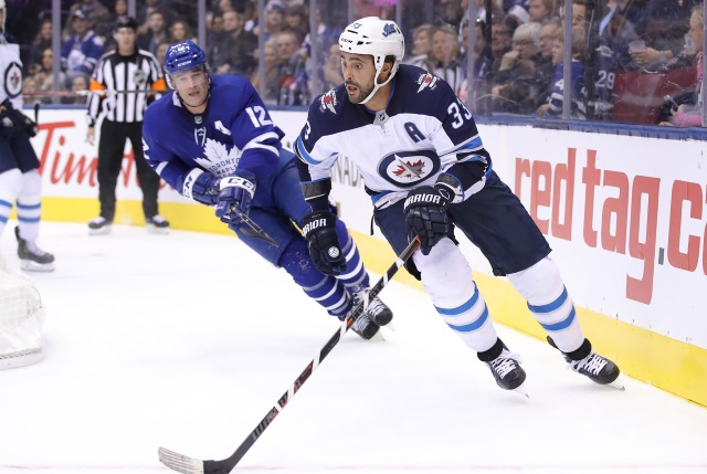 The Winnipeg Jets placed Dustin Byfuglien on the IR.