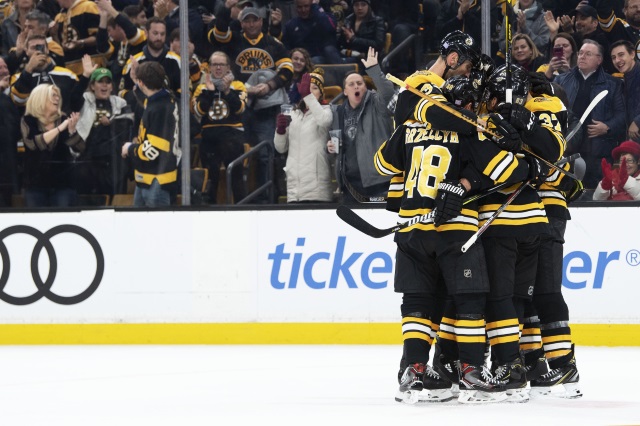 A look at the Boston Bruins a quarter way through the season.