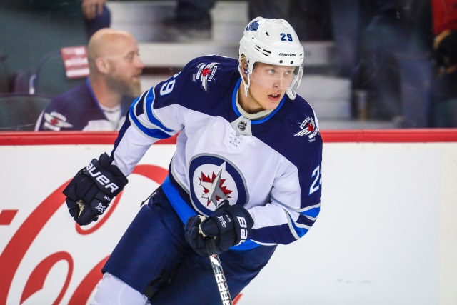 Winnipeg Jets forward Patrik Laine put up some impressive goal scoring numbers in November.