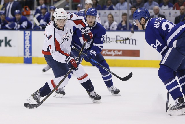 No return date for Auston Matthews yet. T.J. Oshie and Evgeny Kuznetsov progressing