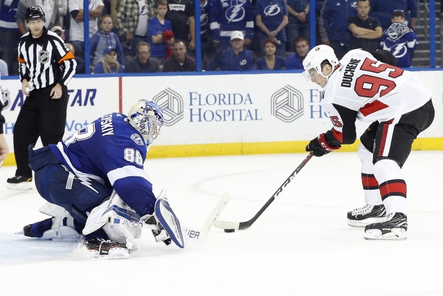 Andrei Vasilevskiy could return for their road trip. Matt Duchene to the IR and out week-to-week.