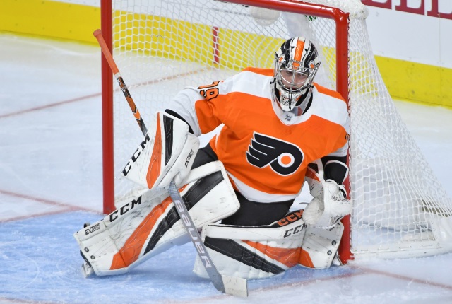 Carter Hart is Philadelphia's top prospect along with Morgan Frost and Philippe Myers