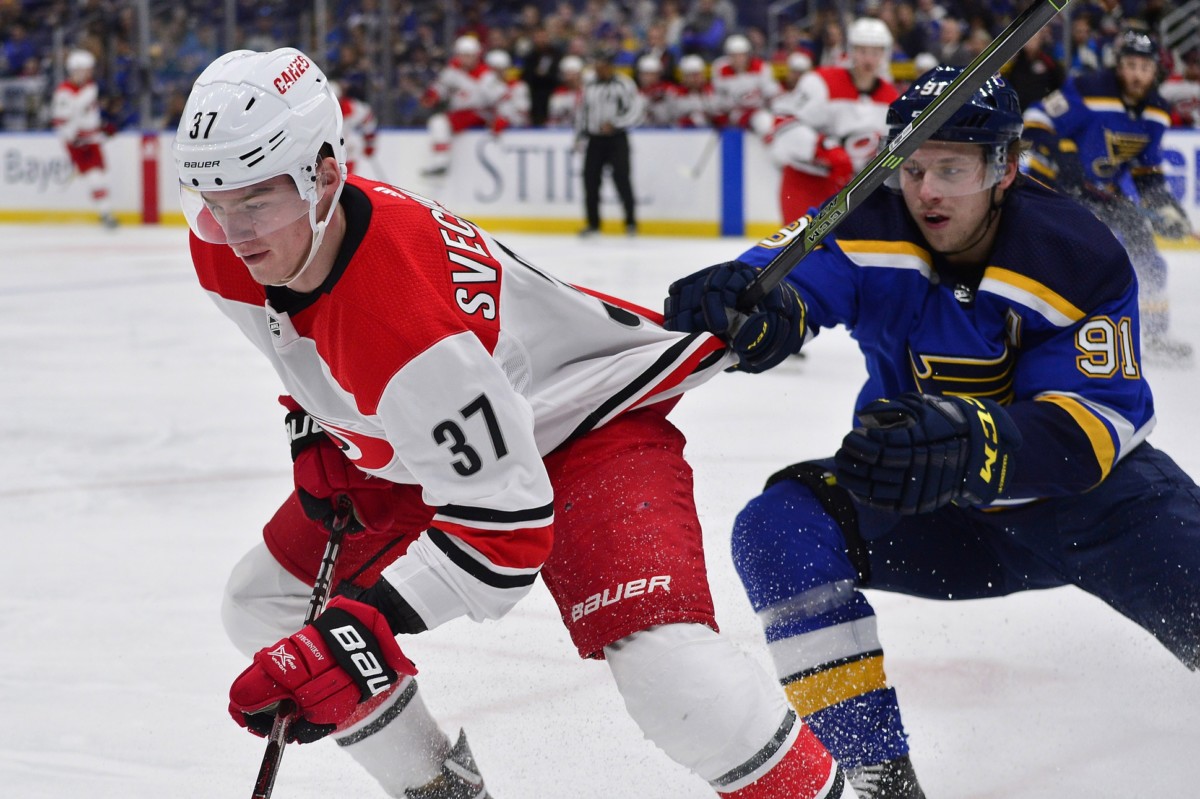 The Carolina Hurricanes could use someone like St. Louis Blues winger Vladimir Tarasenko.