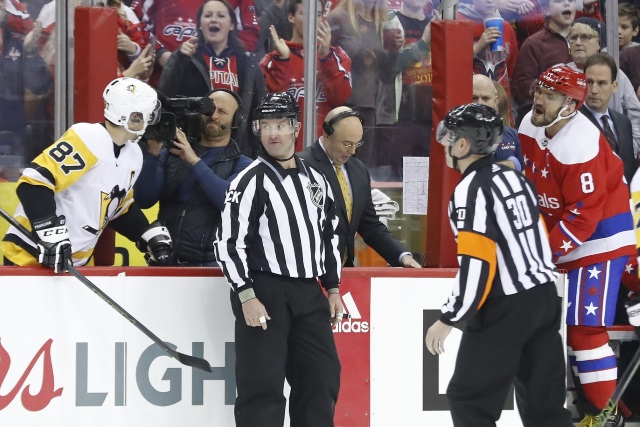 Alex Ovechkin and Sidney Crosby