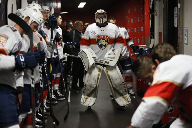 Pending free agents Sergei Bobrosky and Artemi Panarin haven't been a distraction. Roberto Luongo plans on honor the next four years.