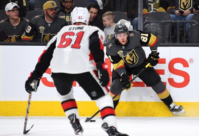 The Vegas Golden Knights might be in on Mark Stone if he doesn't re-sign with the Ottawa Senators.