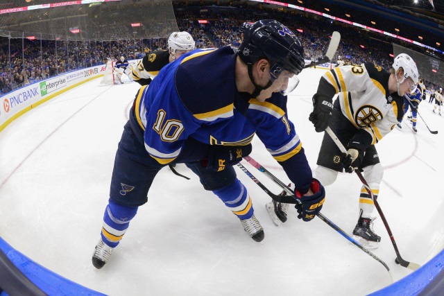 The Boston Bruins could be interested in St. Louis Blues Brayden Schenn.