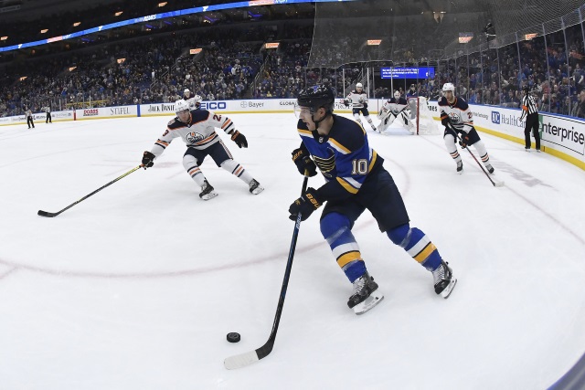 Brayden Schenn and the Blues