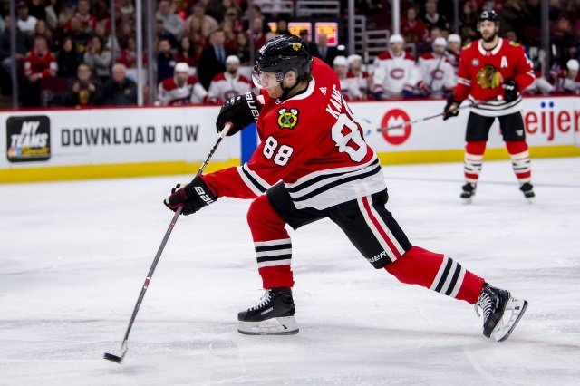 It's looking like it Patrick Kane could eventually be traded but not to Dallas.