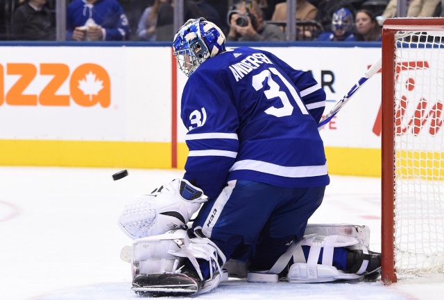 Frederik Andersen is getting close to returning.