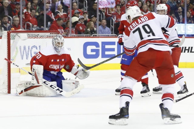 Carolina Hurricanes Micheal Ferland generating lots of interest.