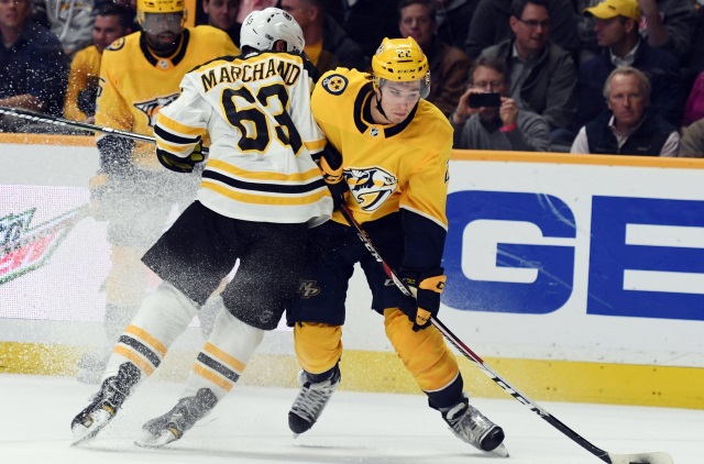 The Boston Bruins are looking for offensive help. The Nashville Predators could take a run at a big named player.