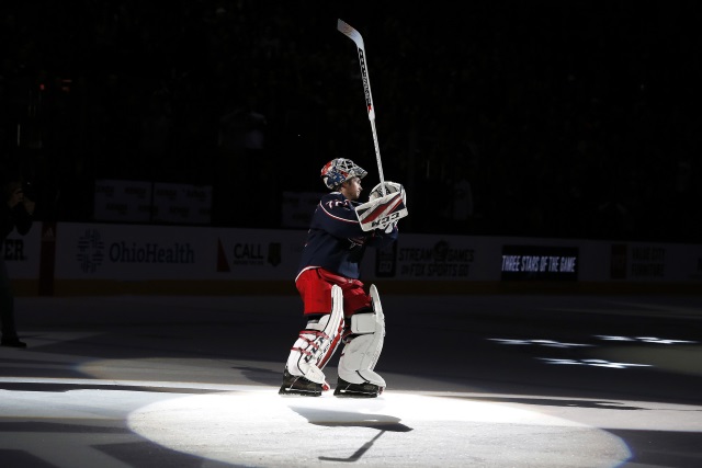 The Florida Panthers may be interested in trading for Columbus Blue Jackets Sergei Bobrovsky, Derick Brassard going the other way?