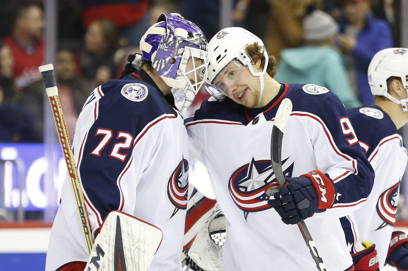 Columbus Blue jackets still listening on Artemi Panarin. Blue Jackets looking at goalies just in case they move Sergei Bobrovsky.