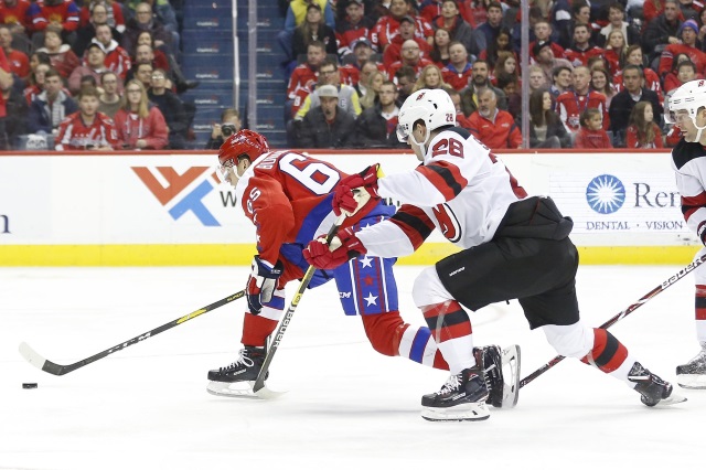 Andre Burakovsky and Damon Severson