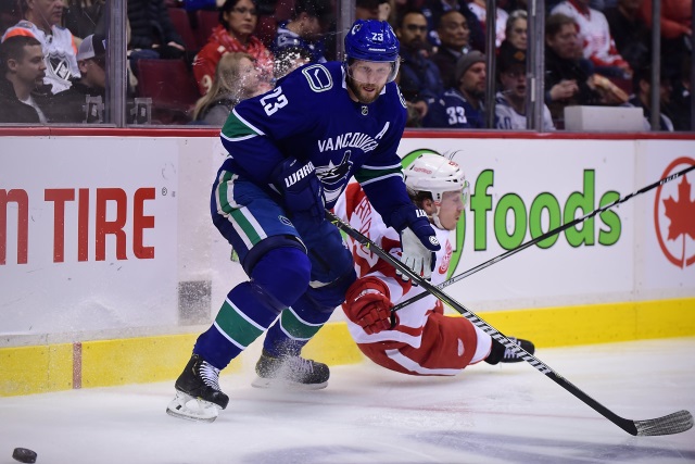 Alex Edler on the IR with a concussion.