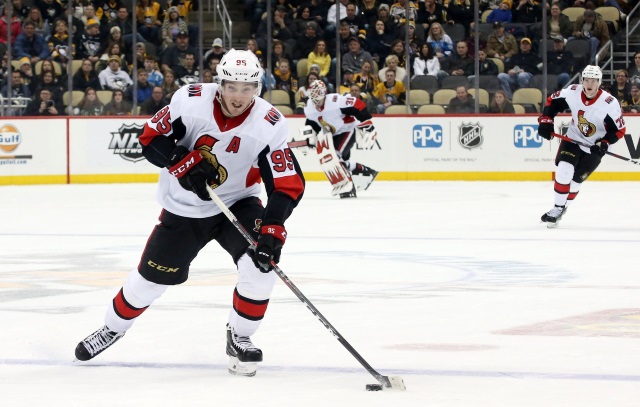 Matt Duchene's agent met face-to-face with the Ottawa Senators yesterday.