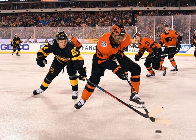 Wayne Simmonds may have played his final game in a Philadelphia Flyers jersey last night.