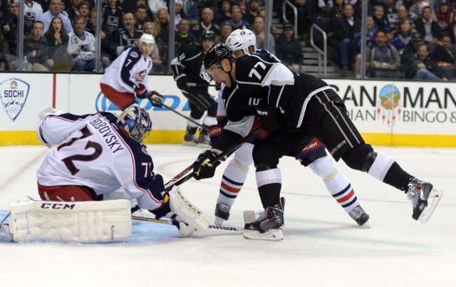 Jeff Carter and Sergei Bobrovsky are two players who could be moved at the NHL trade deadline.