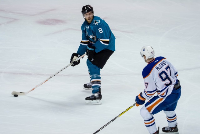 Joe Pavelski and Connor McDavid