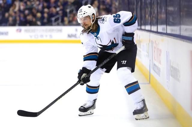 Erik Karlsson participated in full practice on Wednesday.