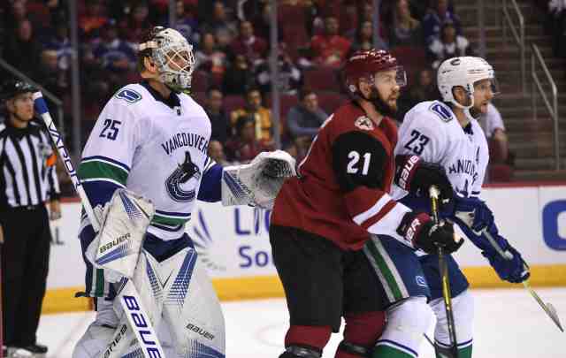 The Vancouver Canucks will talk to Jacob Markstrom about an extension