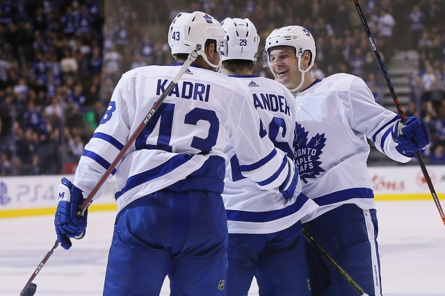 Nazem Kadri will be on player that the Toronto Maple Leafs will have to make a decision on this offseason.