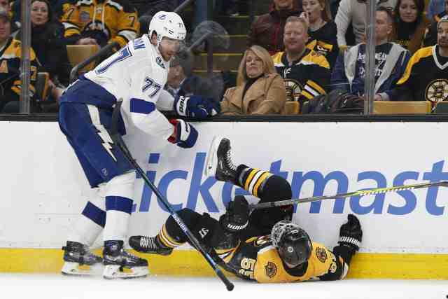 Looking like Victor Hedman will be good to go for Game 1.