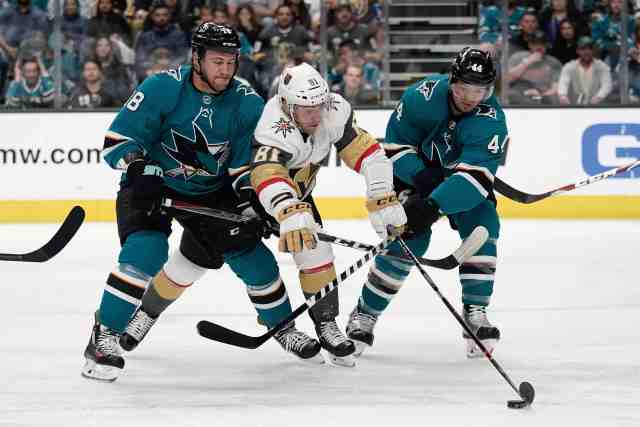 San Jose Sharks Marc-Edouard Vlasic could return tonight.