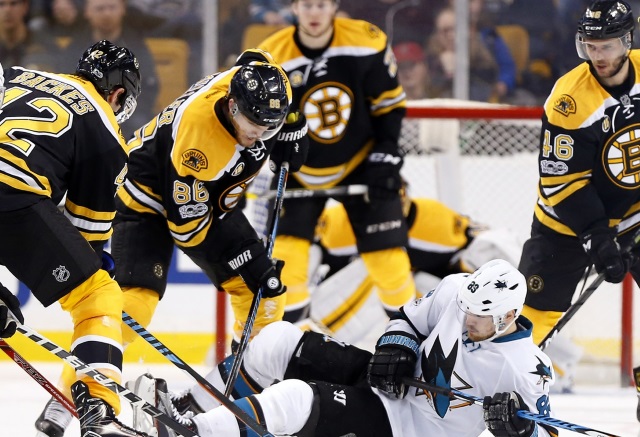 Boston Bruins David Krejci is day-to-day, Kevan Miller is week-to-week.