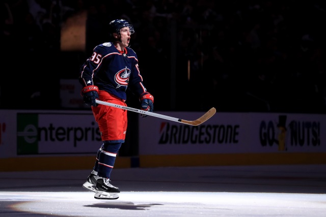 Matt Duchene would consider re-signing with the Columbus Blue Jackets.