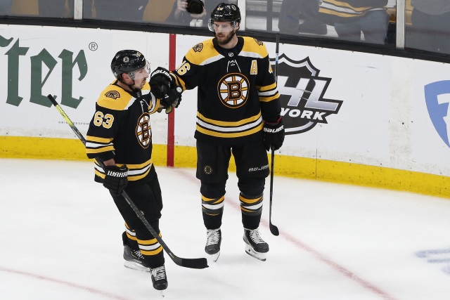 Brad Marchand and David Krejci should be ready for go for Game 1