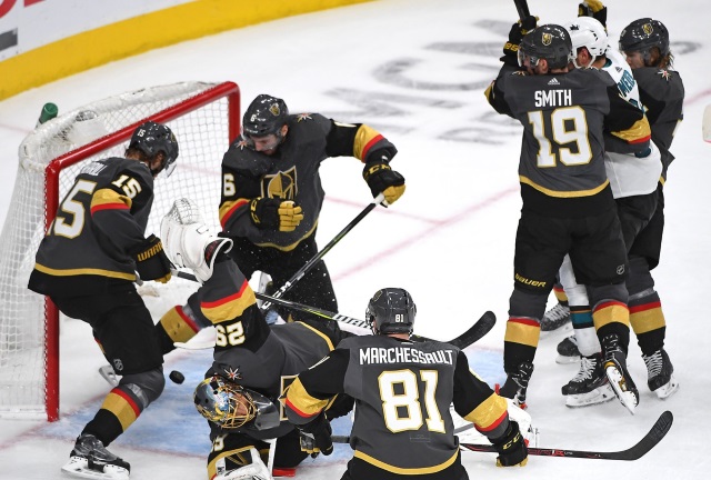 Looking at the Vegas Golden Knights from players who are going anywhere, who could be traded, and players who won't be back.